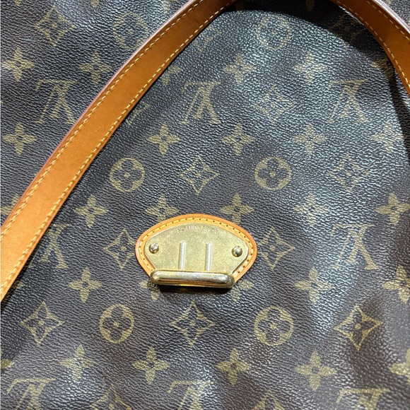 Louis Vuitton Brown and Tan Monogram Shoulder Bag stresa - Picture 3 of 14